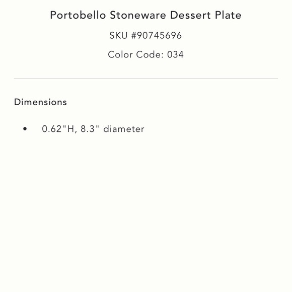 Anthropologie Portobello Stoneware Dessert Plate DACHSHUND Dog NWT - Picture 4 of 7